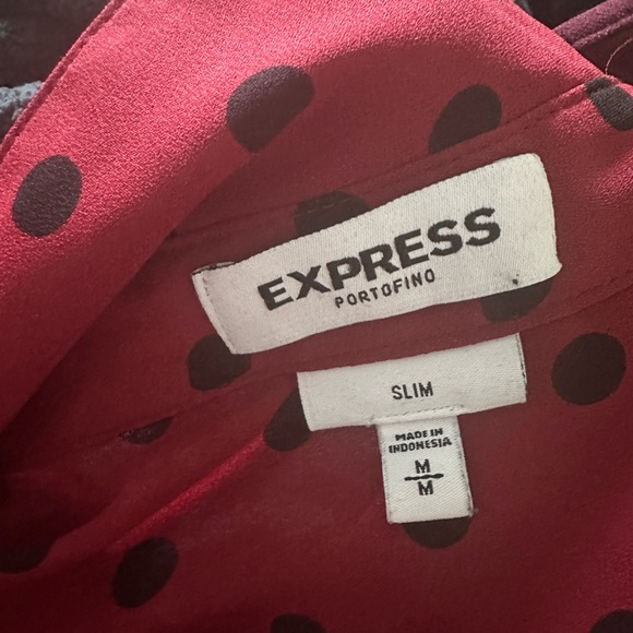 Women’s polyester long or short sleeve blouse - Picture 3 of 4